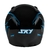 Capacete Sky Gamma Preto Brilho Transf Azul 56 - comprar online