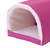 Cama Pet Para Cachorro Ou Gato Iglu Toca Sherpa Pink - loja online