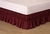 Saia Para Cama Box Colchobox Elasticado Queen Size Marsala