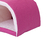 Cama Pet Para Cachorro Ou Gato Iglu Toca Sherpa Pink - loja online