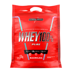 WHEY 100% PURE BAUNILHA 1,8 KG - INTEGRALMÉDICA