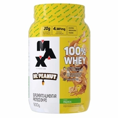 100% WHEY DR. PEANUT POTE 900G PAÇOCA - MAX TITANIUM na internet