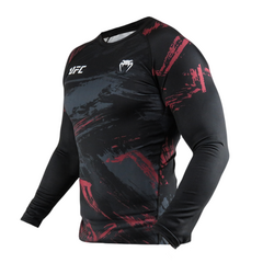 RASHGUARD UFC VENUM REPLICA FIGHT WEEK MENS PERFORMANCE LONG SLEEVE 2.0 - BLACK-GG na internet