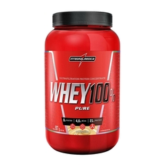 WHEY 100% PURE INTEGRALMEDICA 907G SABOR COCO