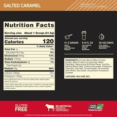 ON WHEY GOLD STANDARD SALT CARAMEL 5,00 LBS (2,27KG) - OPTIMUM NUTRITION - comprar online