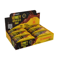 WHEY GREGO BAR DOÇE DE LEITE HAVANNA DISPLAY C/ 12 BARRAS DE 40G