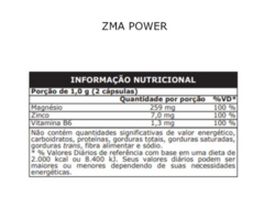 ZMA POWER 90 CÁPSULAS V01 - comprar online