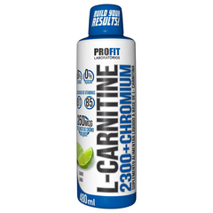 L CARNITINE 2300+CHROMIUM 480ML LIMÃO PROFIT na internet