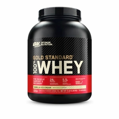 ON WHEY GOLD STANDARD BAUNILHA 5,00 LBS (2.27KG) - OPTIMUM NUTRITION