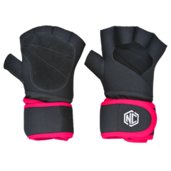 LUVA PUNHO EM NEOPRENE - PT/ROSA - M NC EXTREME - comprar online