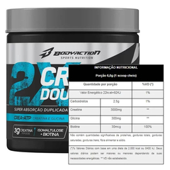 CREATINE DOUBLE FORCE BODYACTION 150G - comprar online