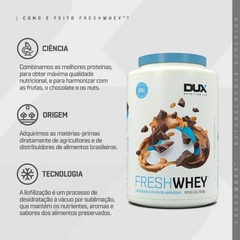 FRESH WHEY 900G CHOCOLATE E PASTA DE AMENDOIM - DUX NUTRITION - comprar online