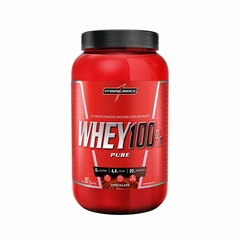 WHEY 100% PURE INTEGRALMEDICA 907G SABOR CHOCOLATE