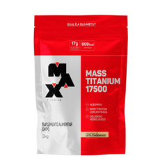 MASS TITANIUM REFIL 3KG LEITE CONDENSADO - MAX TITANIUM