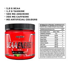 BCAA ENERGY MORANGO COM LIMÃO 240G - INTEGRALMEDICA - comprar online