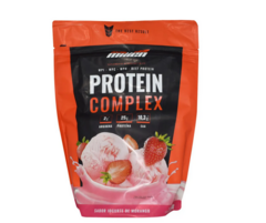 PROTEIN COMPLEX IOGURTE DE MORANGO STAND POUCHE 900G NEW MILLEN