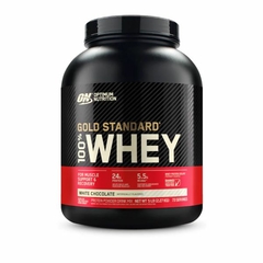 ON WHEY GOLD STANDARD CHOCOLATE BRANCO 5,0 LBS (2,27KG) - OPTIMUM NUTRITION