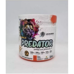 PRE WORKOUT WILD PREDATOR PRÉ TREINO SABOR FRUIT PUNCH 300g - LEADER