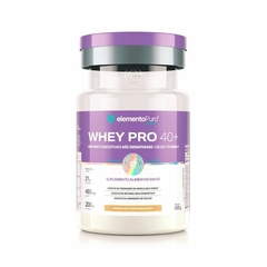 WHEY PRO 40+ BAUNILHA CARAMELIZADA 900G - ELEMENTO PURO