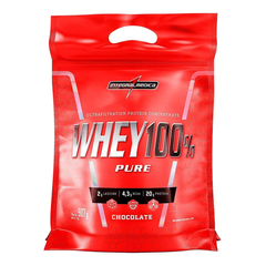 WHEY 100% PURE 907G REFIL CHOCOLATE INTEGRALMEDICA