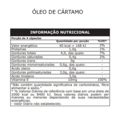 CA OLEO DE CARTAMO POTE 120 CAPSULAS - comprar online