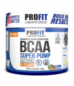 BCAA 6.1.1 SUPER PUMP POWDER 150G SABOR MELANCIA - PROFIT