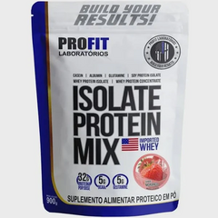 ISOLATE PROTEIN MIX REFIL 900G MORANGO PROFIT