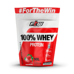 100% WHEY REFIL - MORANGO - FTW