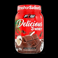 DELICIOUS CHOCOLATE COM COCO 3WHEY 900G - FTW