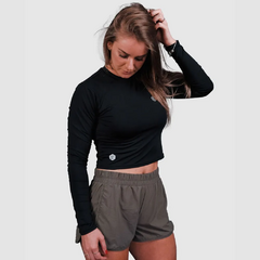 CROPPED T-SHIRT FEM. - PRETO - M NC EXTREME - comprar online