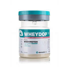 WHEYDOP 3W MORANGO COM LEITE CONDENSADO 450G - ELEMENTO PURO