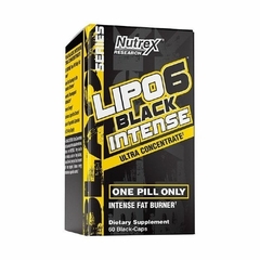 LIPO 6 BLACK INTENSE ULTRA CONCENTRATE 60 CÁPSULAS - NUTREX na internet