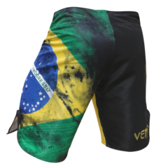 BERMUDA FIGHT VENUM BRAZILIAN FLAG 2020-M - loja do atleta