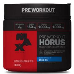 HORUS POTE 300G SABOR BLUE ICE - MAX TITANIUM - loja do atleta