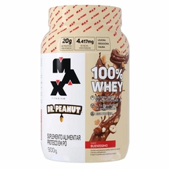 100% WHEY DR. PEANUT POTE 900G BUENÍSSIMO - MAX TITANIUM - loja online