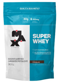 SUPER WHEY REFIL 900G CHOCOLATE - MAX TITANIUM