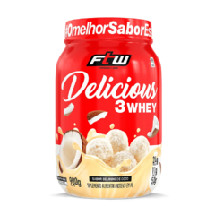 DELICIOUS BEIJINHO DE COCO 3WHEY 900G - FTW