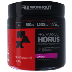 HORUS POTE 300G SABOR FRUTAS VERMELHAS - MAX TITANIUM - loja do atleta