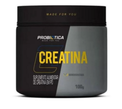 CREATINA PURA PROBIÓTICA POTE 100G V02