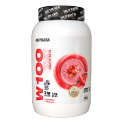 W100 MORANGO 900GR - NUTRATA