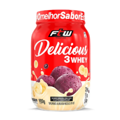 DELICIOUS BANANA C/ ACAI E LEITE COND 3WHEY FTW 900G - FTW