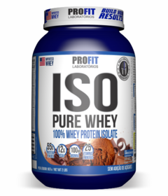 ISO PURE WHEY SABOR CHOCOLATE POTE 907 GRAMAS - PROFIT