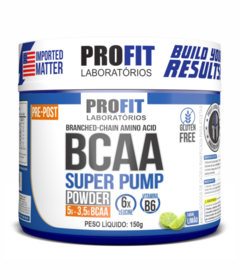 BCAA 6.1.1 SUPER PUMP POWDER 150G SABOR LIMAO - PROFIT