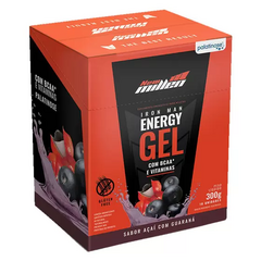 IRON ENERGY GEL ACAI COM GUARANA C/ 10 SACHES NEW MILLEN - loja online