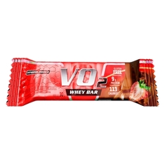 VO2 WHEY BAR CAIXA COM 24 UNIDADES MORANGO INTEGRALMEDICA - comprar online