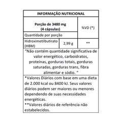 Imagem do HMB mTOR STIMULATOR POTE 120 CAPSULAS NEW MILLEN