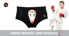 SUNGA INFANTIL COM COQUILHA PROTTECTOR - comprar online