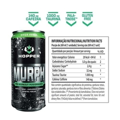 MURPH PRE WORKOUT DRINK HOPPER SABOR MAÇA VERDE - loja do atleta