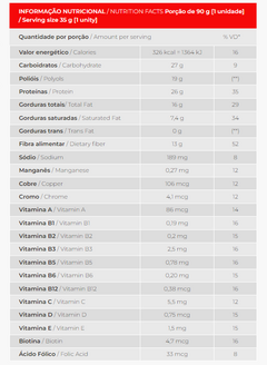 DARK BAR CAIXA COM CHOCOLATE AO LEITE COM CHOCOLATE CHIPS CAIXA COM 8 UNIDADES - DARKNESS - loja do atleta