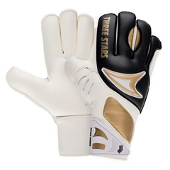 LUVA GOLEIRO PROFISSIONAL TIGRA PALMA BRANCA G - THREE STARS - comprar online